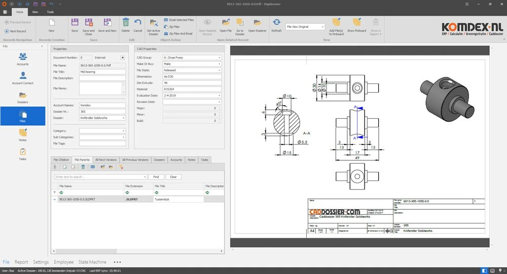 Verspaning, draaien en frezen van metaal en kunststof is uw vak. 