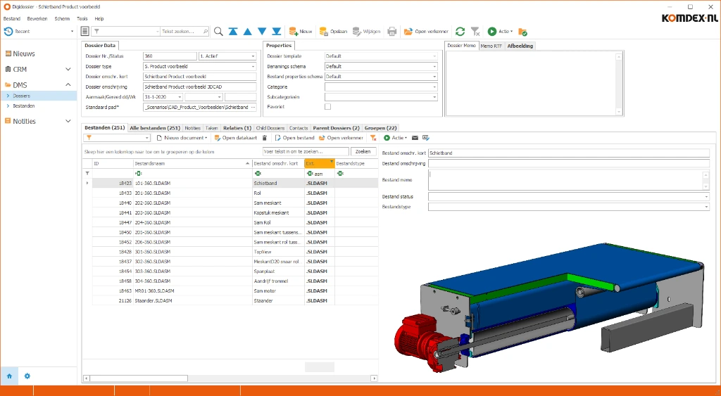 Digidossier &amp; Caddossier